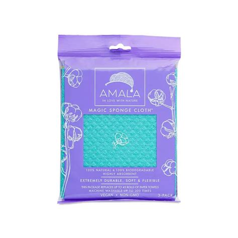 Keep Your Bathroom Sparkling with the Amala Magic Sponge Cloth